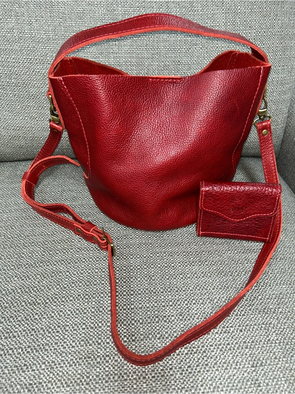Portland Leather Goods Large Belle and Matching Bozeman Small Wallet